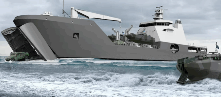 Image Credit: U.S. Navy (concept rendering of the Medium Landing Ship)